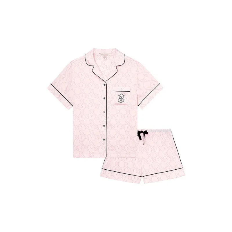 Victoria's Secret Pajama Set Women's Pink-0
