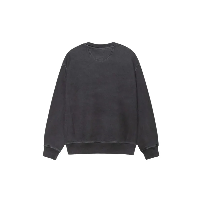 Stussy Smooth Stock Pigment Dyed Crew-1