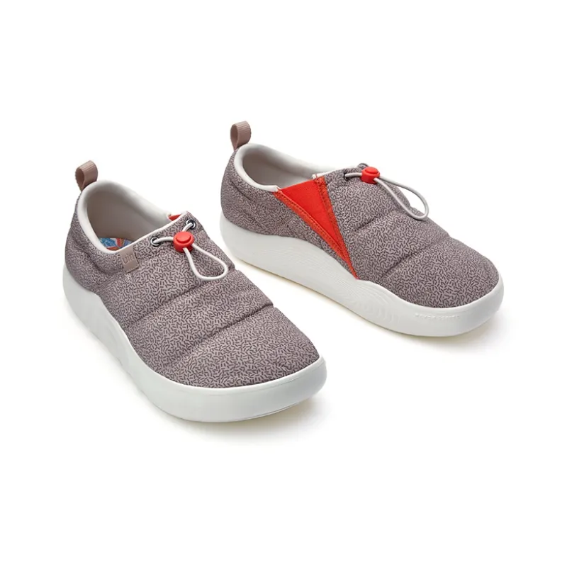 U.IN Painted Travel Shoes Toledo 1/10 Water-Resistant Lightweight Low-Top Casual Shoes Men's-2