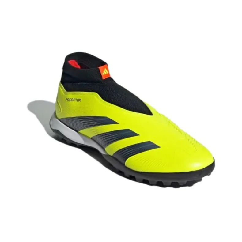 Adidas Predator 24 League Laceless Turf Team Solar Yellow Core Black Cloud White-3