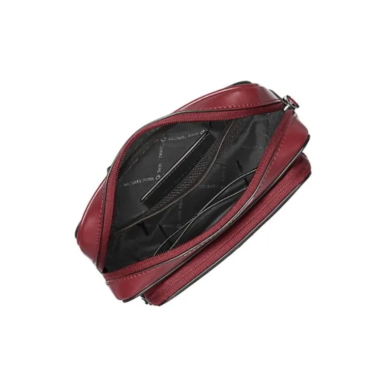 MICHAEL KORS MK Cooper Polyurethane Blend Sling Bag Men's Red-1