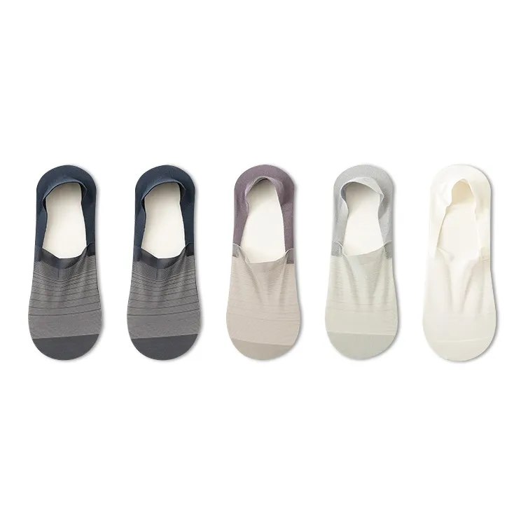 Taste The Color No Show Socks Men's 5 Pack-5