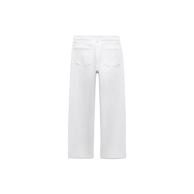 ZARA Jeans Women's White-1