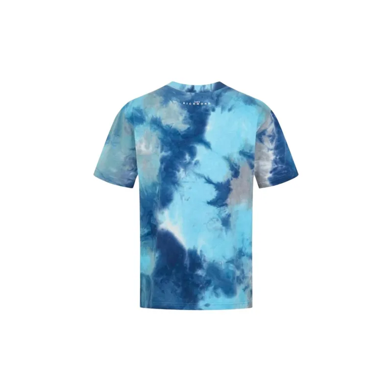 JOHN RICHMOND SS24 T Shirt Men's Blue Gray-1