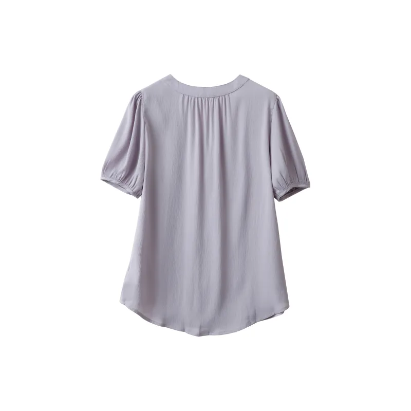 Huagaa Shirts Women's Purple-1