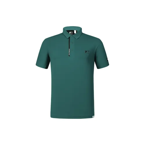 FILA Polo Shirts Men Dark Iron Green