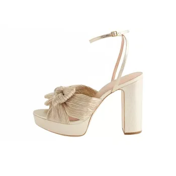 Loeffler Randall Natalia Strap Sandals Women's Light Gold