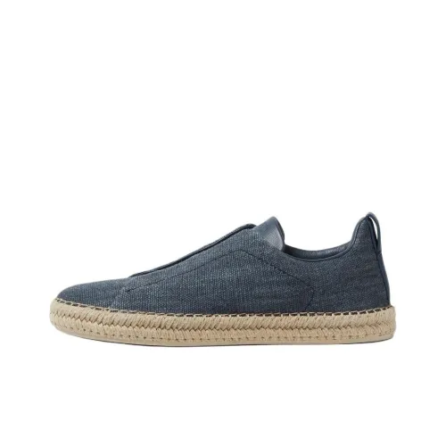 Zegna Triple Stitch Slip-on Espadrilles