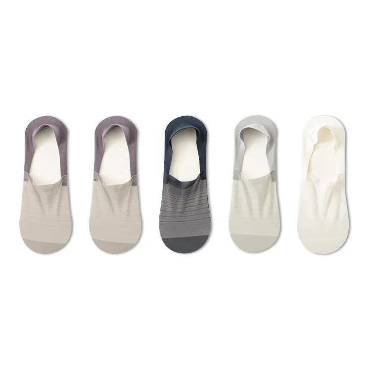 Taste The Color No Show Socks Men's 5 Pack-6