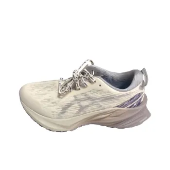 Asics Novablast 3 Anti Slip Wear Resistant Low Top Running Shoes Women's White