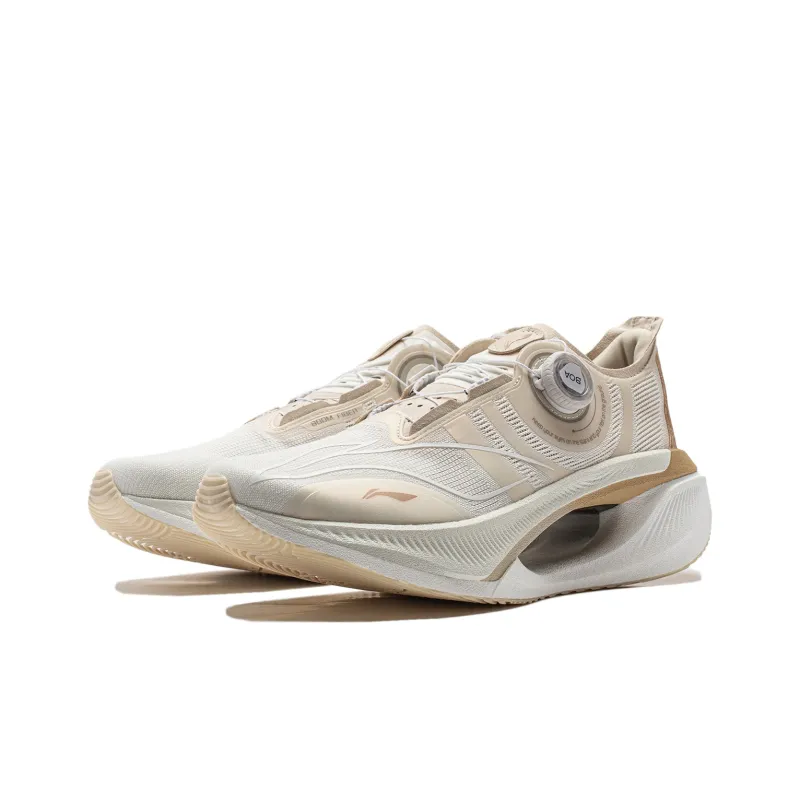 LiNing Jueying 2 Cushioning Anti Slip And Wear Resistant Rebound Low Top Running Shoes Unisex Khaki-3