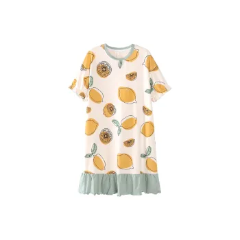 Huggy Kissy Nightgown Women's Apricot