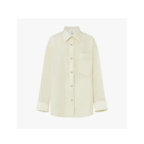 Sunnei X MO&CO Jackets Women's Pale Grass Yellow