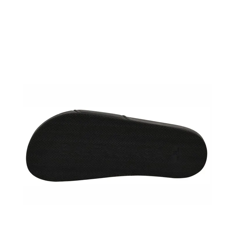 Balenciaga Wave Logo Slippers Sandals Black Women's-4
