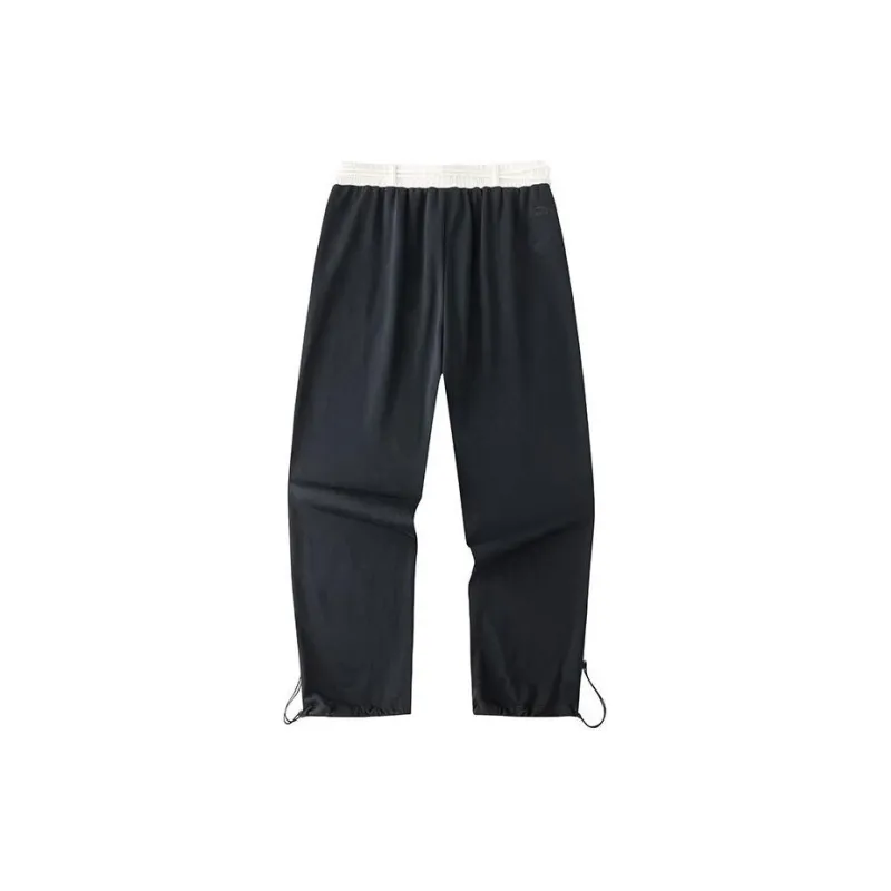 Anta Life Collection Knitted Sweatpants Women's Basic Black-1