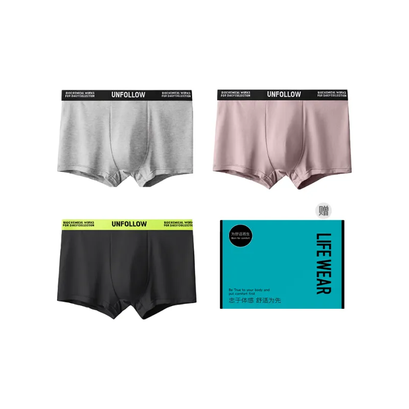 H YXIANG Underpants Men's 3 Pack-5