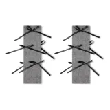 Dark Gray Black Knot