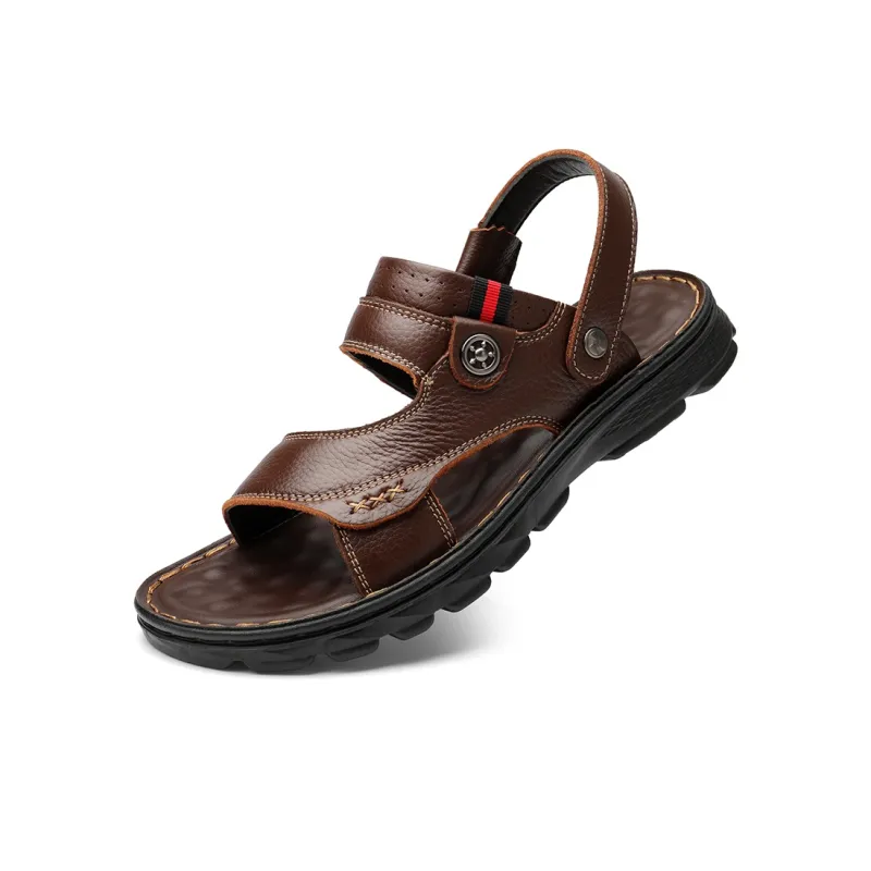 Sonno Beach Sandals Men Brown/Black-2