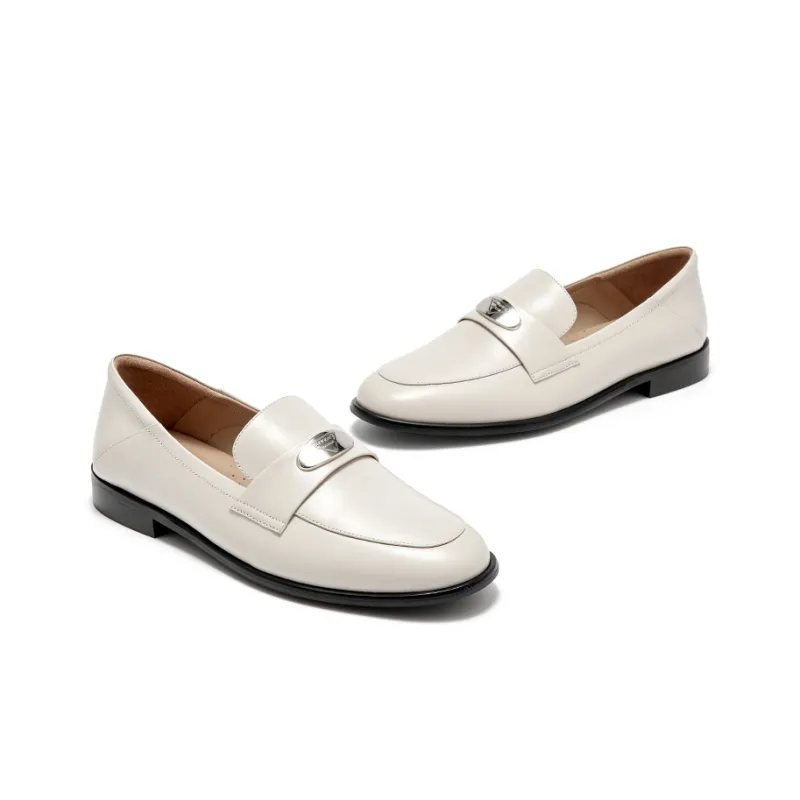 Beau Today Loafers Women's Black/White-13