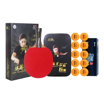 DOUBLEFISH Ping Pong Paddles Unisex All Wood