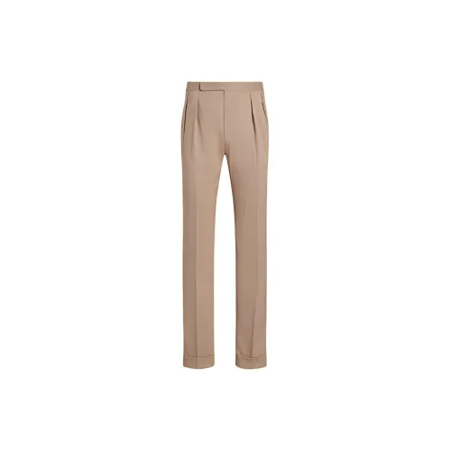 Polo Ralph Lauren Suit Trousers Men Taupe