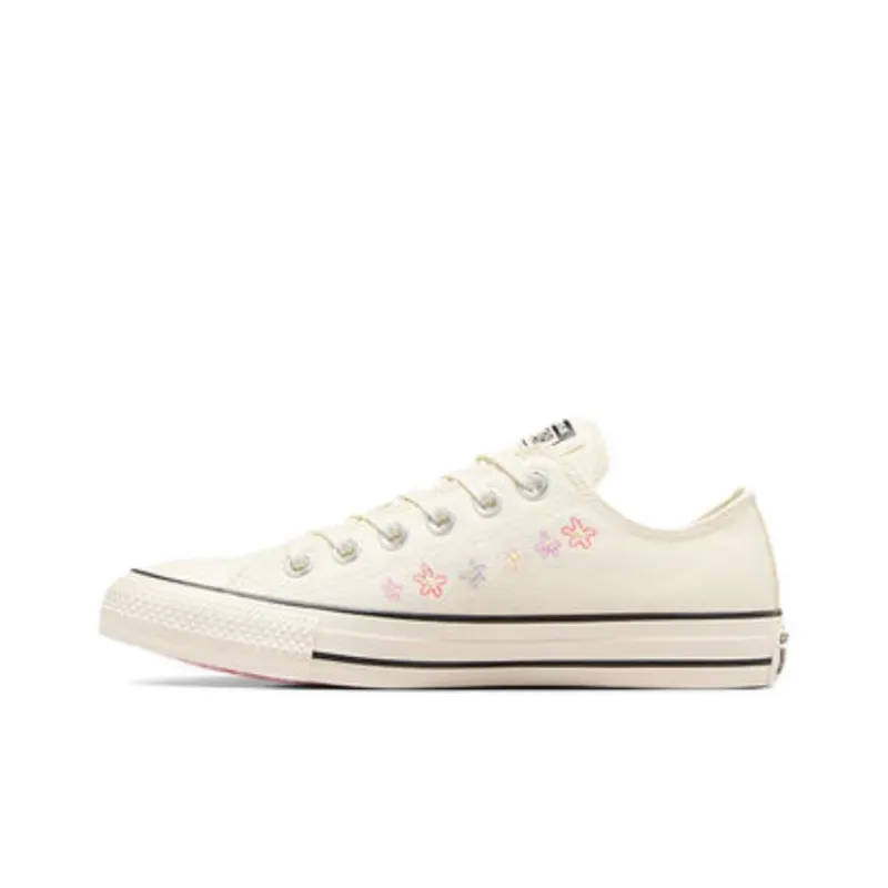 Converse Women's Chuck Taylor All Star Low 'Embroidered Little Flowers' Women's-0