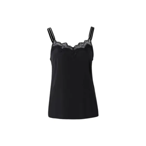 JZ. ANNAKRO Camisoles Women's Plain Black