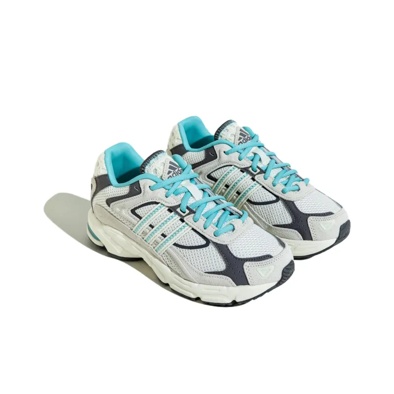Adidas Originals Response Slip Resistant Low Top Casual Running Shoes Women's White Black Green-2