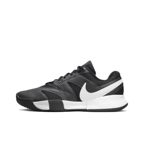 Nike Court Lite 4 Breathable Low Top Tennis Shoes Men's Black White