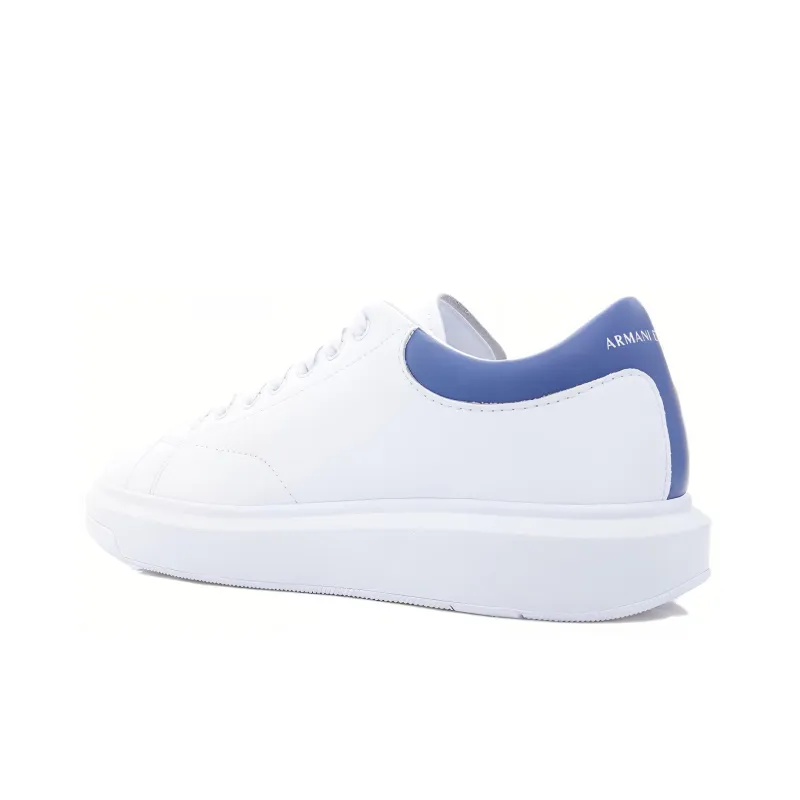 EMPORIO ARMANI Low-Top Skateboard Shoes Men's White-2