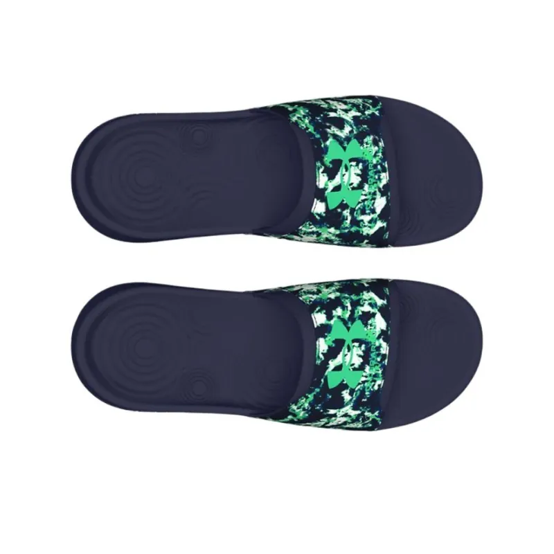 Under Armour Ignite Select Graphic Slides 'Black Green'-3
