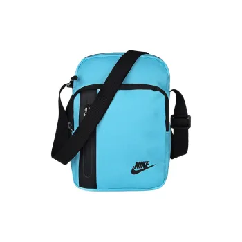 Nike Polyester Small Square Bag Shoulder Bag, Crossbody Bag Regular Unisex Light Blue