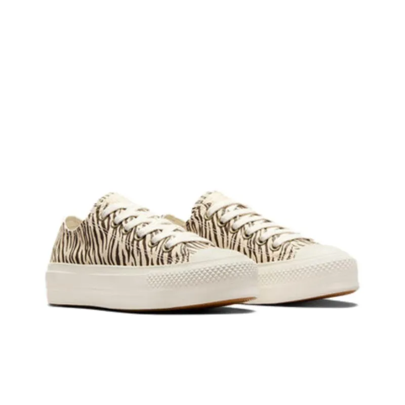 Converse Women's Chuck Taylor All Star Lift Low 'Zebra Print' Women's-2