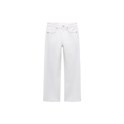 ZARA Jeans Women's White