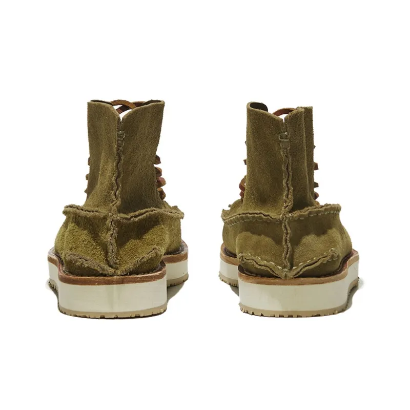 Norman Walsh Ankle Boots Men Deep Moss Green-5