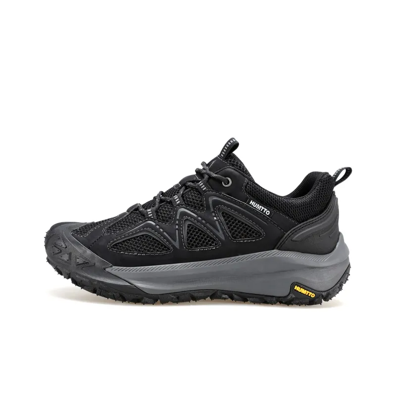 HUMTTO Outdoor Shoes Men Low Top Black-1