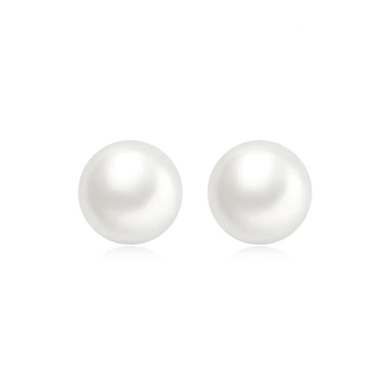 ZOKS S925 Silver Stud Earrings Women's-0