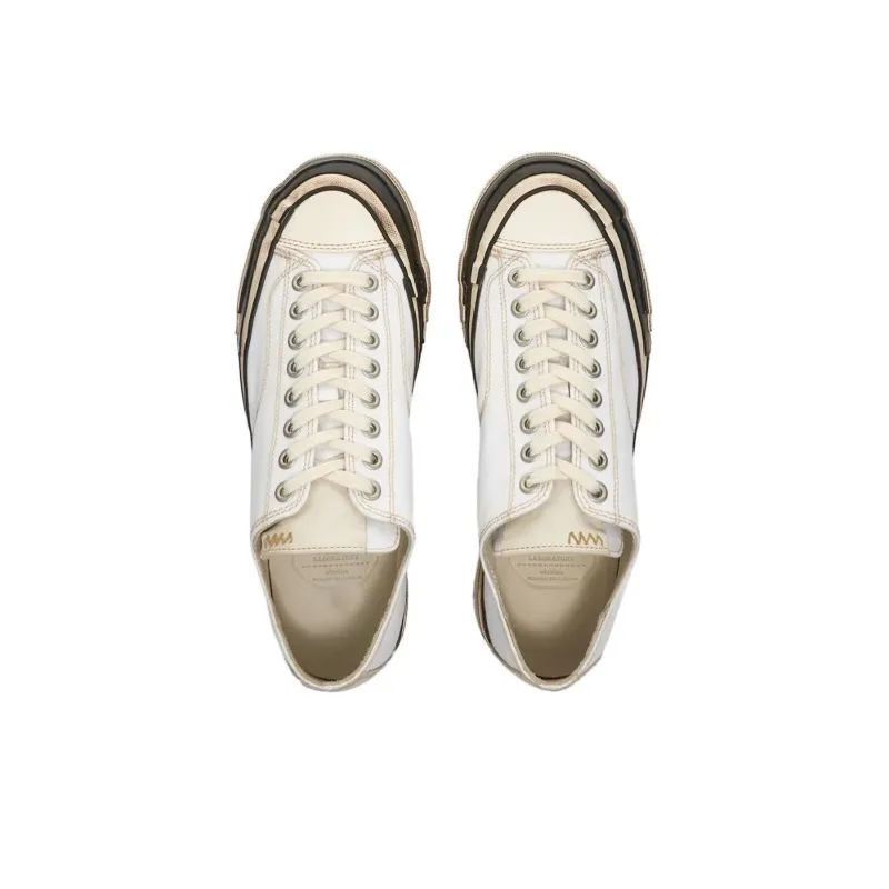 Visvim Skagway Platform Shoes Men's White-3