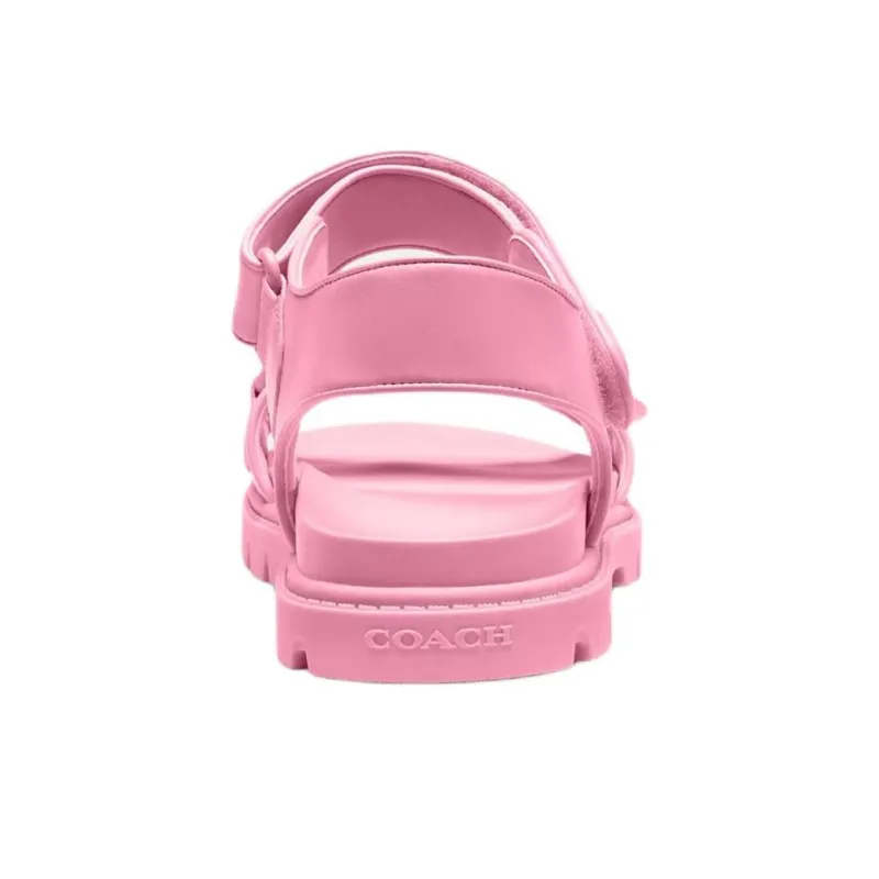 COACH Brynn Beach Sandals Women's Pink-3