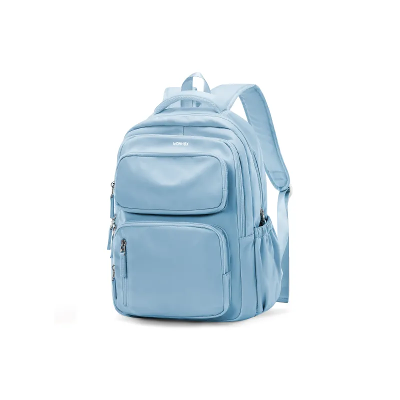 WONHOX Fabric Backpack Laptop Bag Regular Unisex Multicolor-28