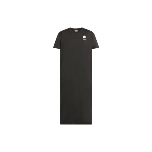 KENZO Short-Sleeved Dresses Women's Black