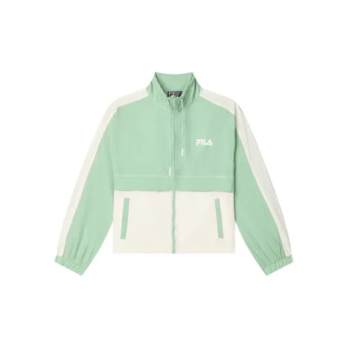 FILA Jackets Women's Turquoise Smoke Green