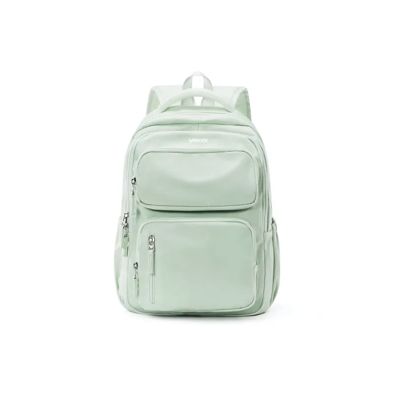 WONHOX Fabric Backpack Laptop Bag Regular Unisex Multicolor-15