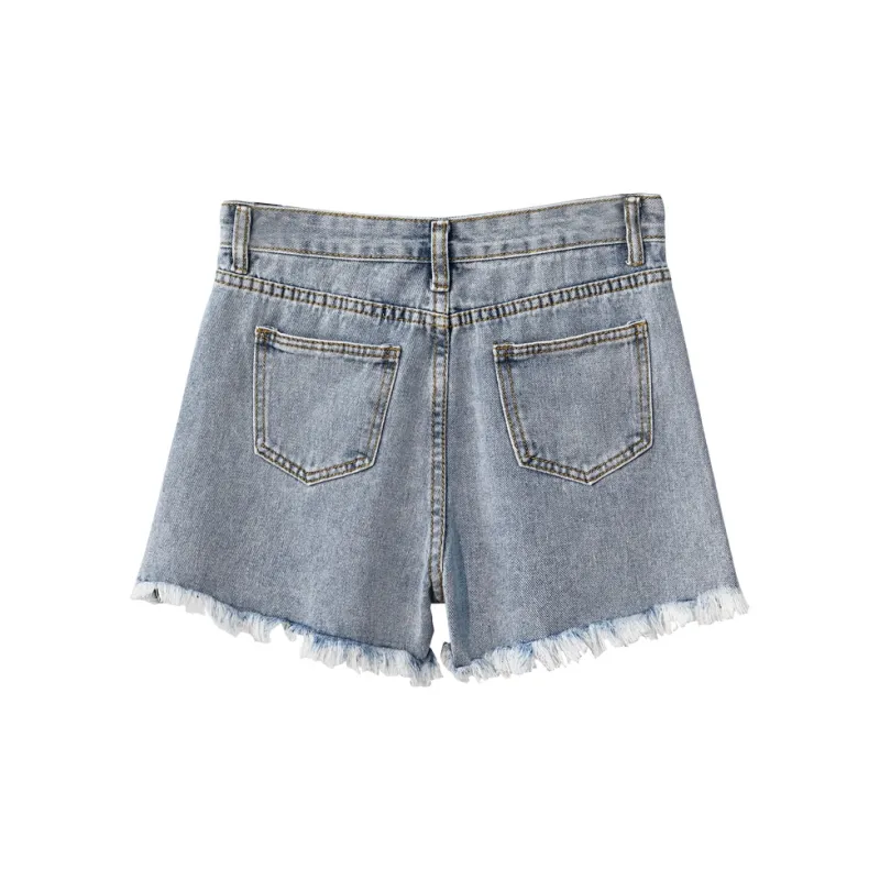 Mm Denim Shorts Women's-1