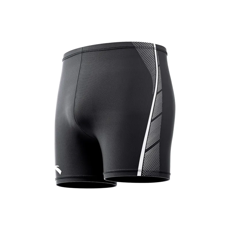 Anta Swimming Sets Polyamide Elastane Swim Pool Hot Spring Men's Black-0
