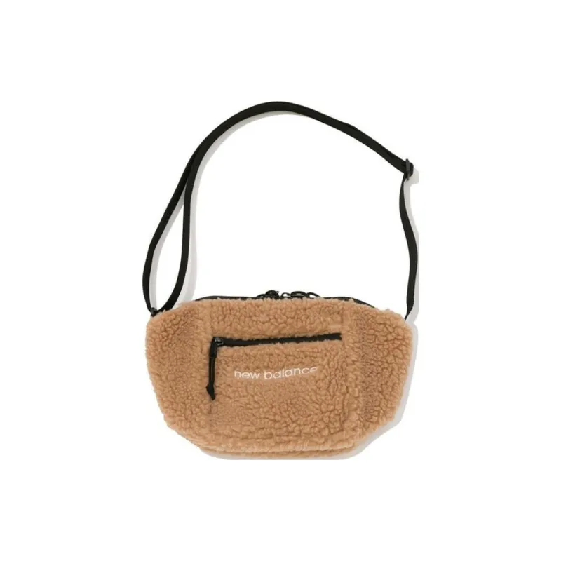 New Balance Sherpa One Shoulder Crossbody Fanny Pack Regular Unisex White-5