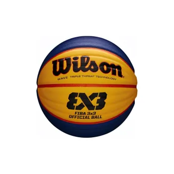 Wilson PU Basketball Blue Yellow 5th/6th/7th Match Unisex