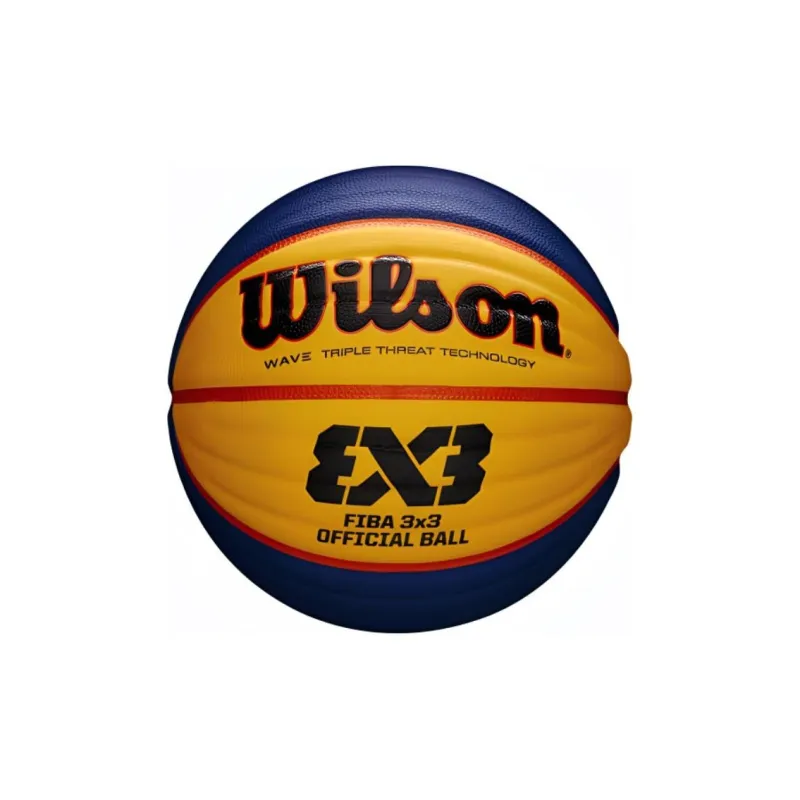 Wilson PU Basketball Blue Yellow 5th/6th/7th Match Unisex-0