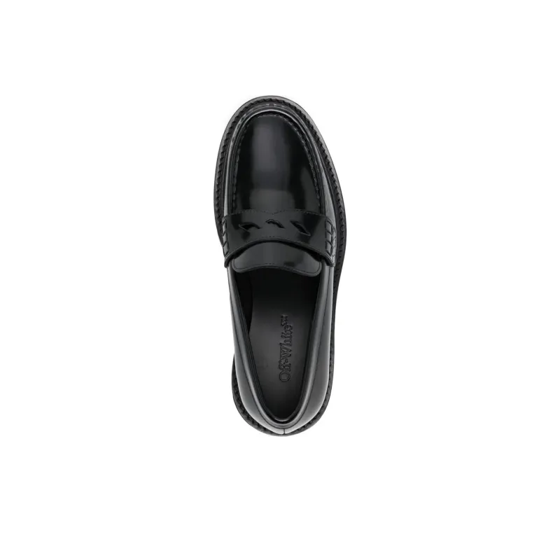 OFF WHITE Combat Loafer Black Women's-4