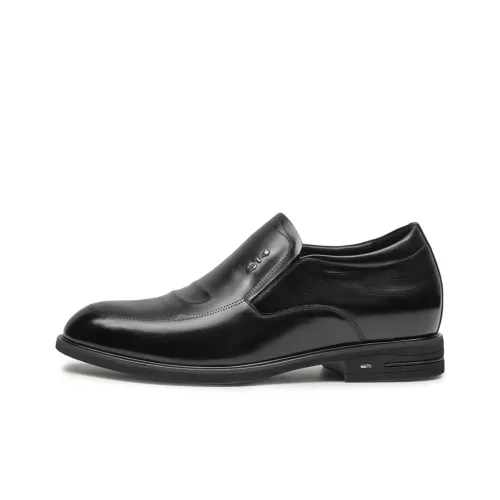 GOG Business Formal Leather Shoes Men's Black